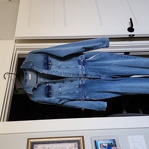 Good American Denim Jumpsuit